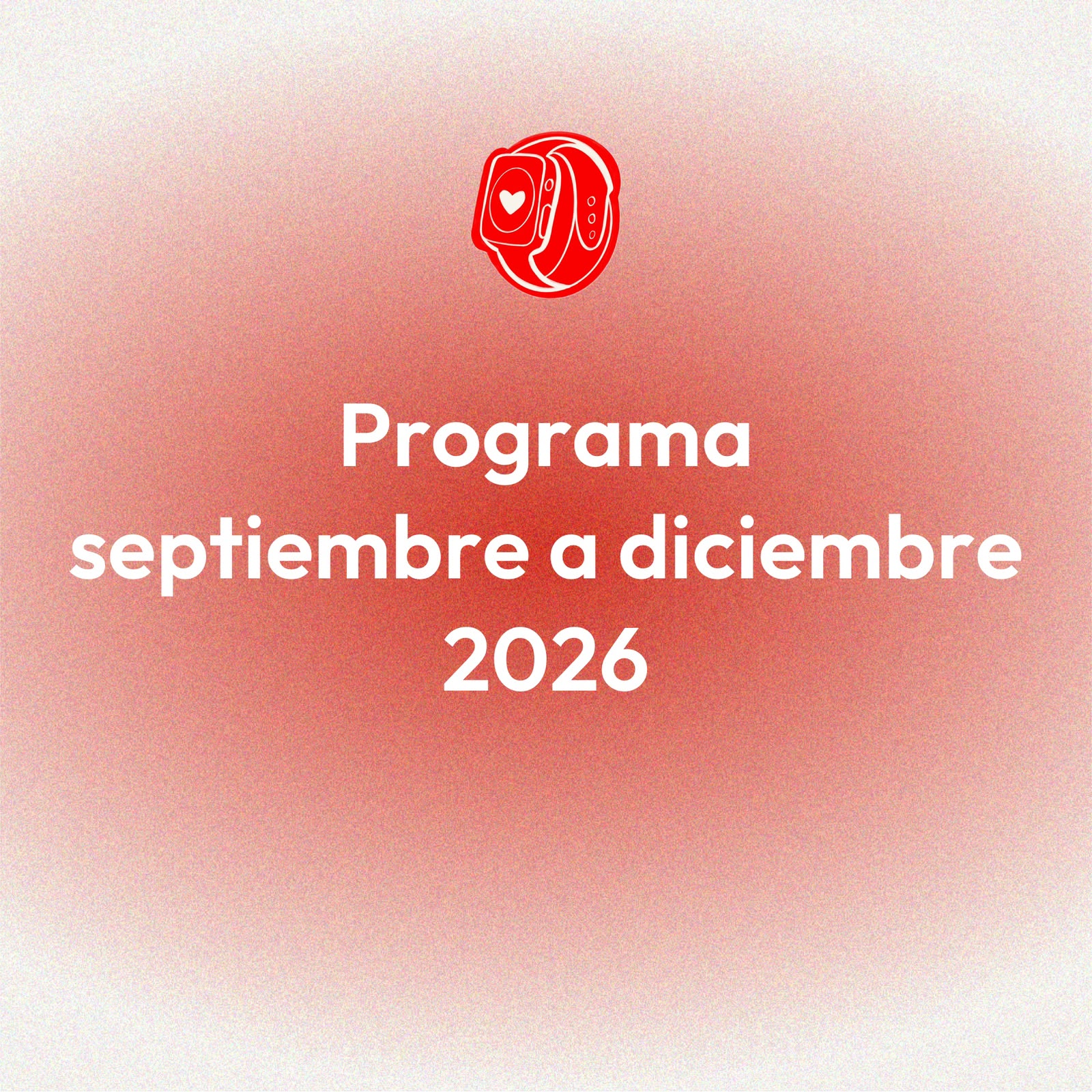 Club Running Amigas que Corren: septiembre - diciembre 2026